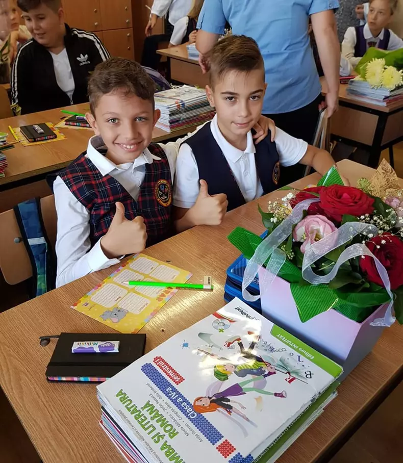 Cristina Spatar si copiii 4