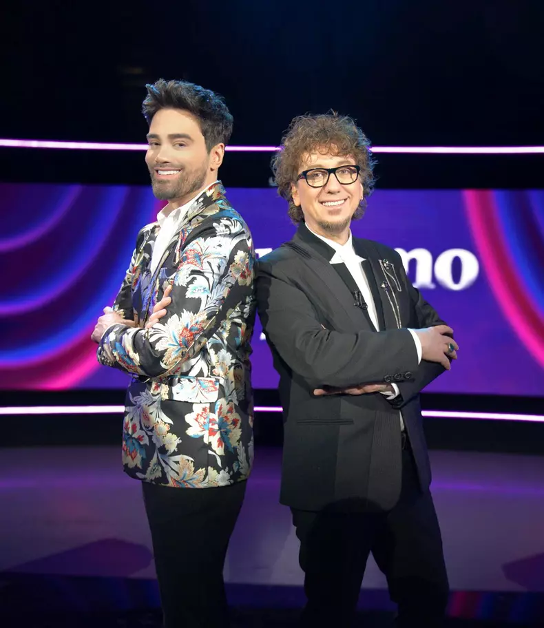 Sanremo_Bogdan Stanescu si Kyrie Mendel
