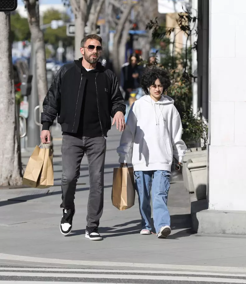 Ben Affleck Spends The Weekend Bonding With JLo's Daughter Emme
