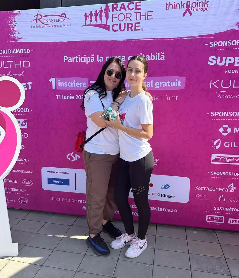 Amalia Năstase și fiica ei, Emma Năstase