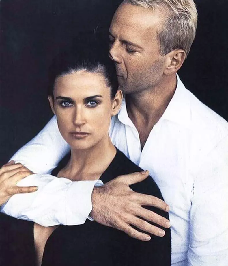 Demi Moore și Bruce Willis