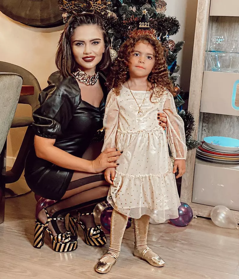 Cristina Șișcanu și fiica ei Petra