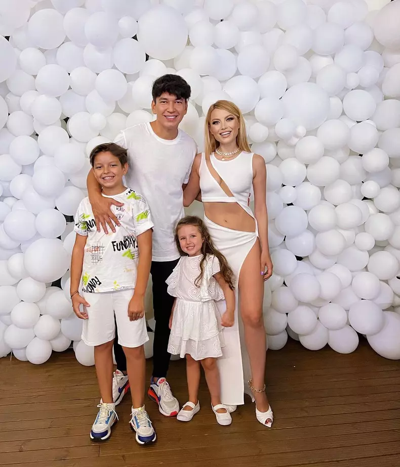 Elena Gheorghe Cornel Ene copii Nicholas Amelie