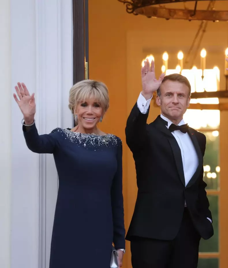 Brigitte Macron și Emmanuel Macron