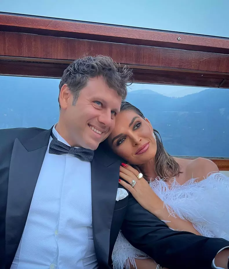 Alina Pușcaș și soțul ei