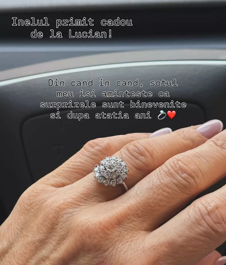 Andreea Bănică inel