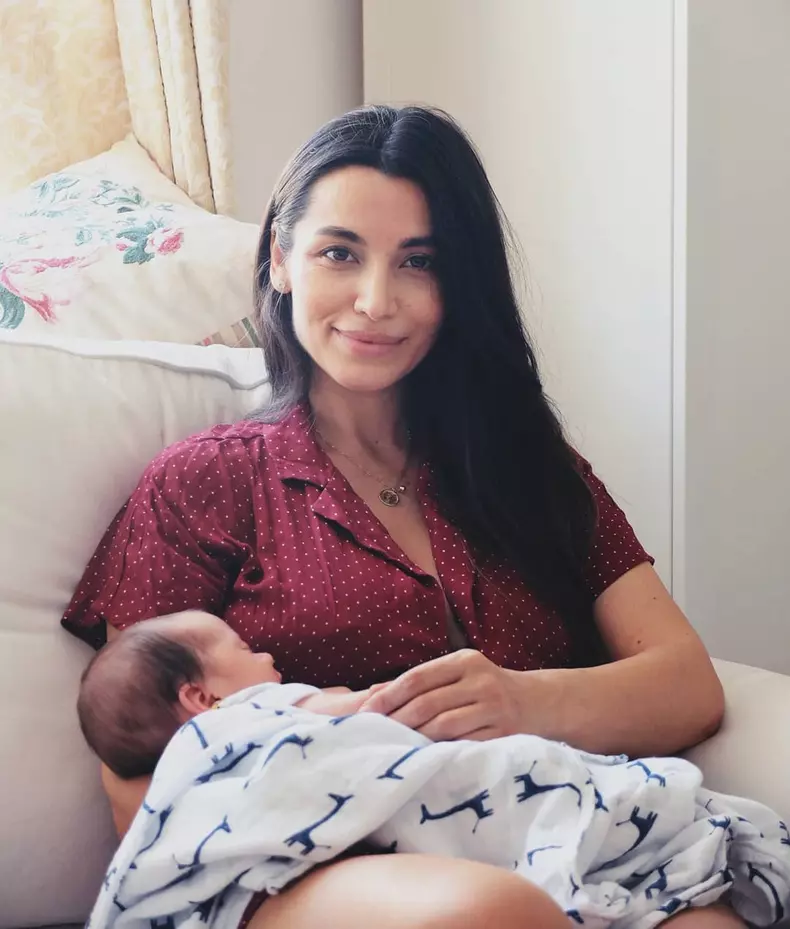 Lili Sandu și fiul ei Thomas Jay