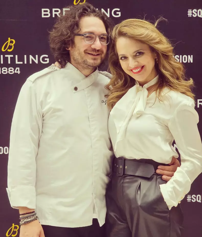 Chef Florin Dumitrescu, jurat MasterChef, și soția lui, Cristina Sima Dumitrescu