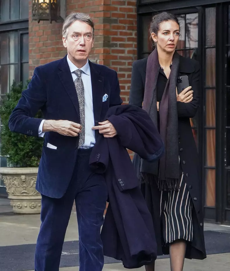 EXCLUSIVE: David Cholmondeley, 7th Marquess of Cholmondeley and Wife Rose Hanbury, The Marchioness of Cholmondeley are Spotted in New York City.