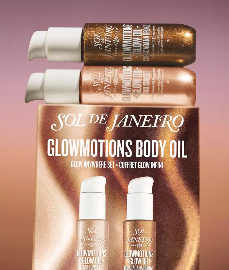 Set în ediție limitată Sol de Janeiro Glowmotion