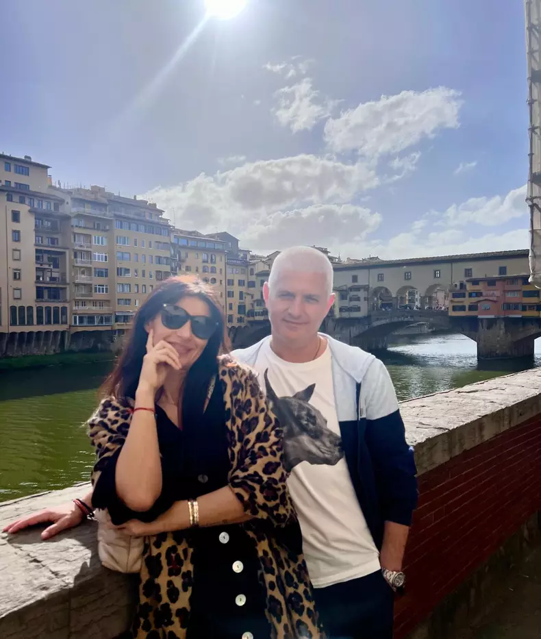 Virgil Ianțu și Roxana Alexandru, partenera lui de viață