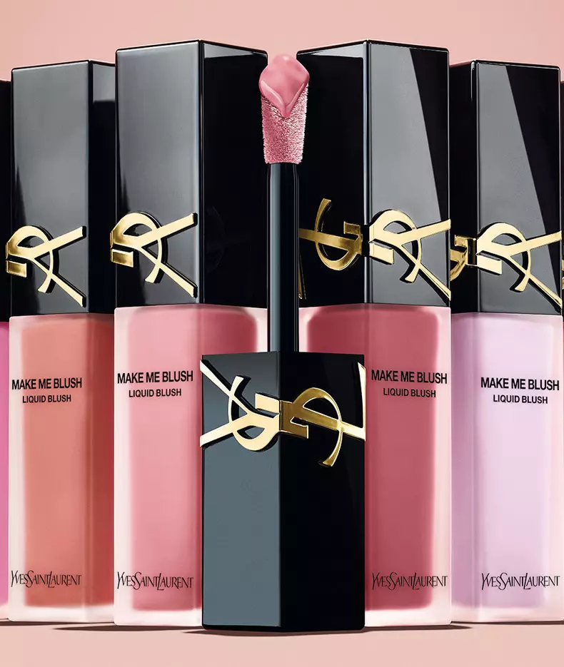 Fardul lichid de obraz Make Me Blush de la Yves Saint Laurent