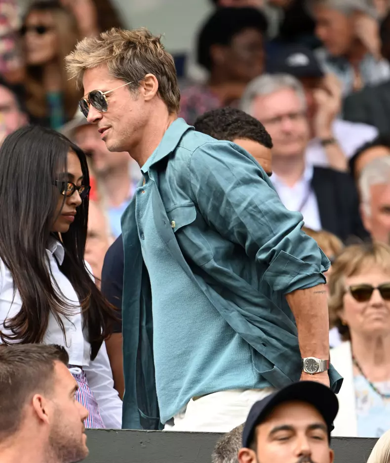 Brad Pitt, apariție uimitoare la Wimbledon 2023