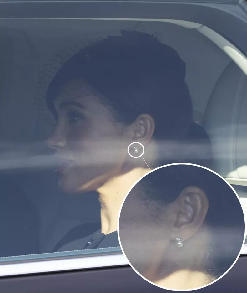 Meghan Markle bijuterii-tribut Regina Elisabeta