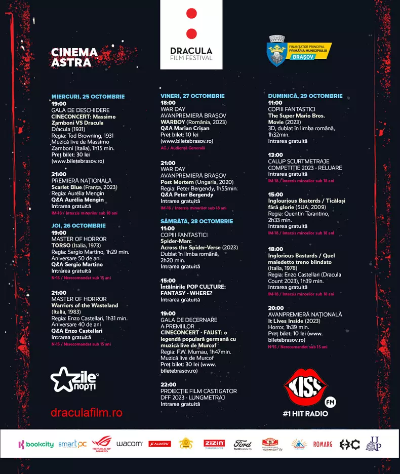 Dracula Film Festival_program Cinema ASTRA