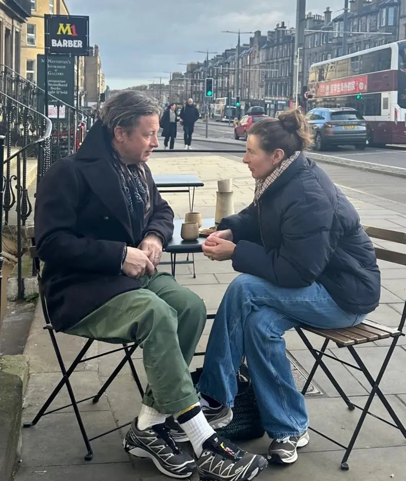 jamie si jools oliver la cafea