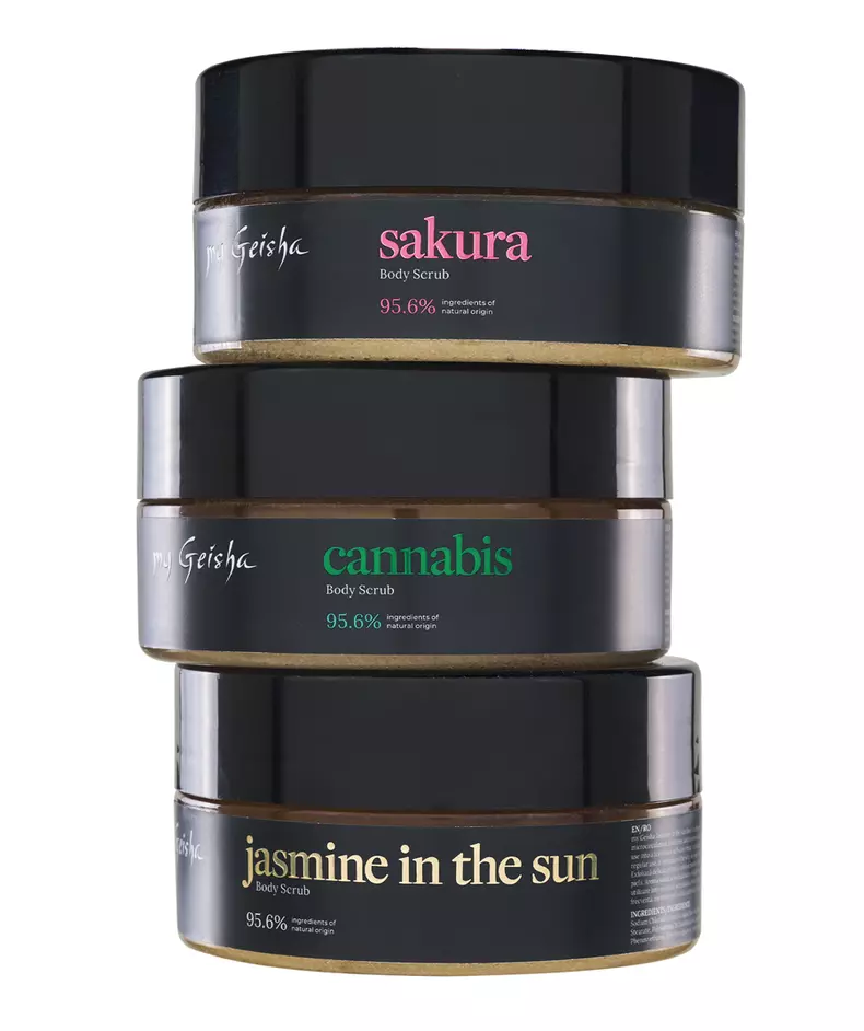 Colecția my Geisha Body Scrub