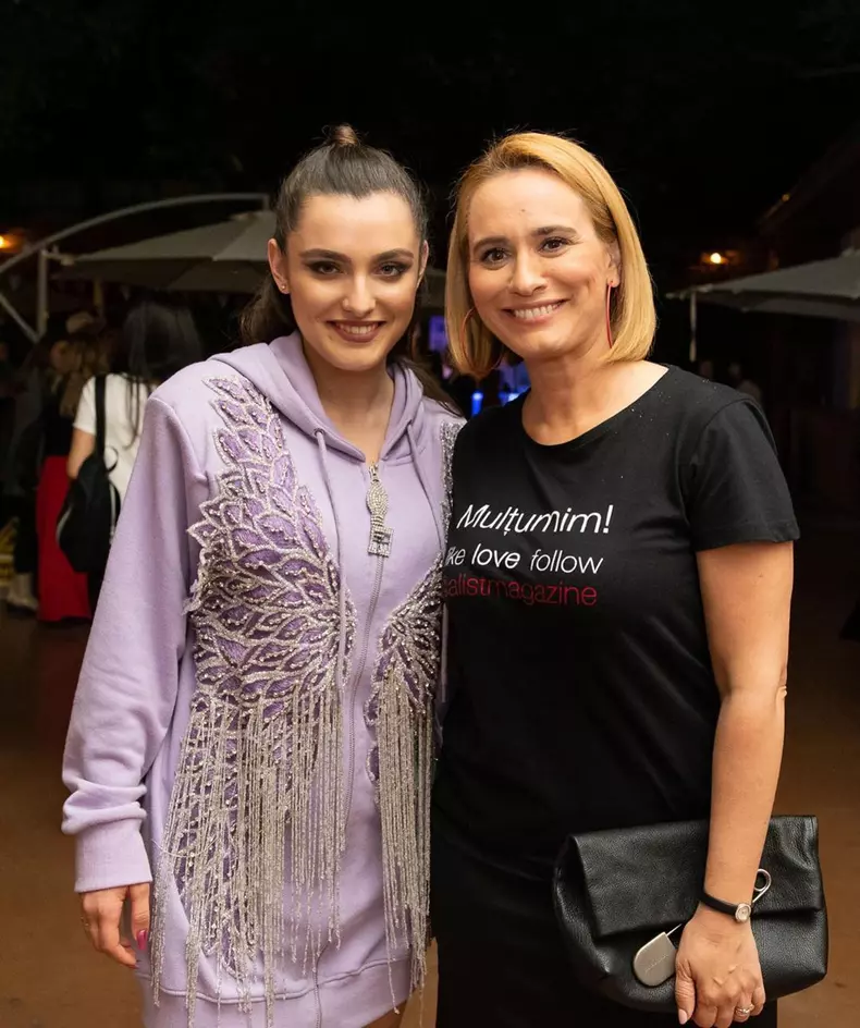 Andreea Esca și fiica ei Alexia