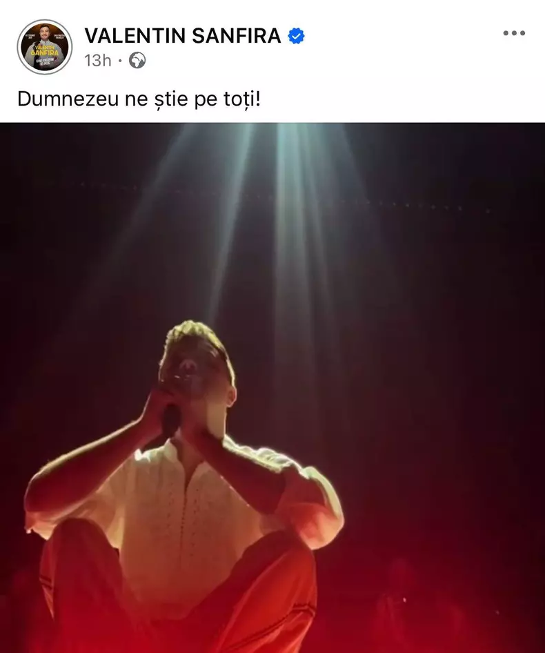 Valentin Sanfira postare