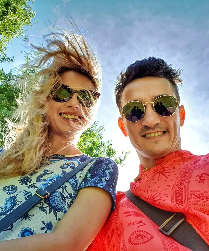 Marian Drăgulescu iubita