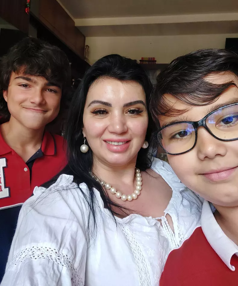 Adriana Bahmuțeanu copii