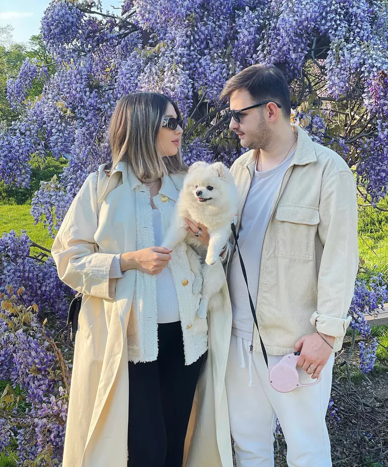Maria Iordănescu și soțul ei, Teodor Măgureanu