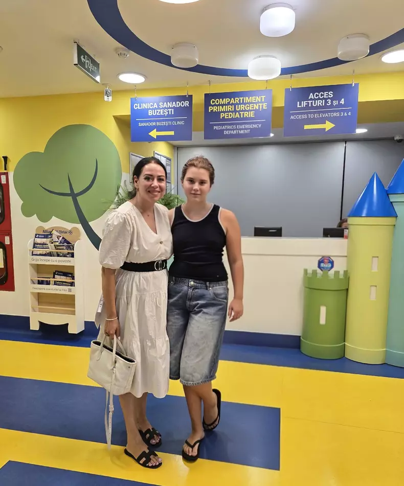 Oana Roman și Isa, fiica ei (2)