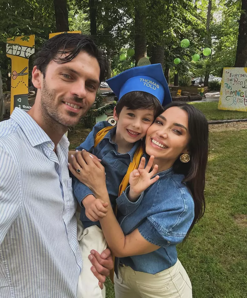 Lili Sandu, Silviu Țolu și fiul lor