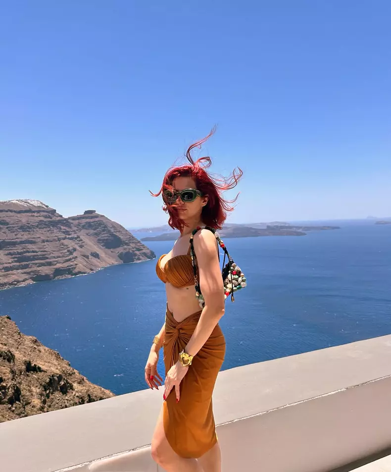 Lidia Buble în vacanță (1)
