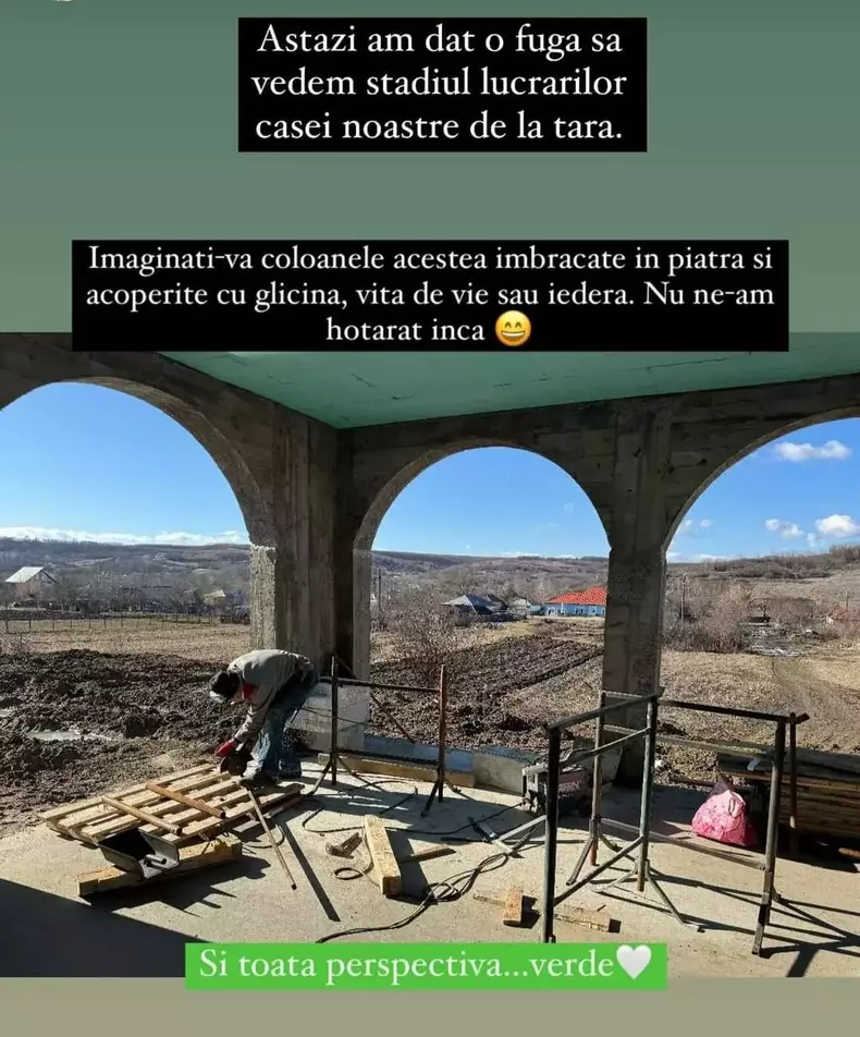 De ce Adela Popescu și Radu Vâlcan își construiesc casă la țară  (2)