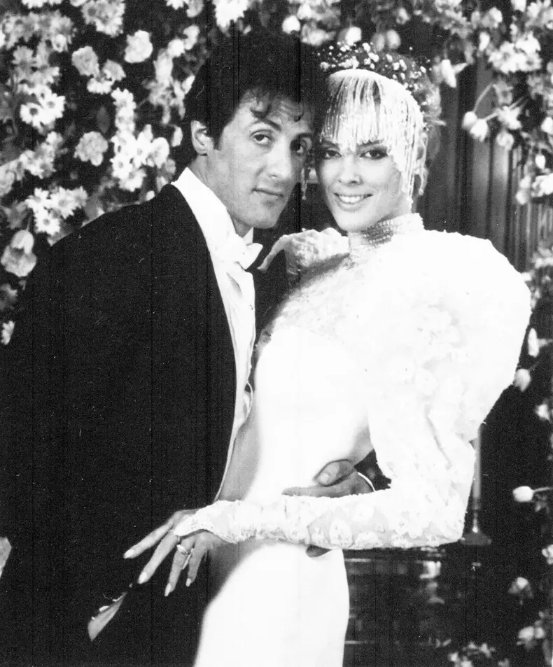 STALLONE WEDDING