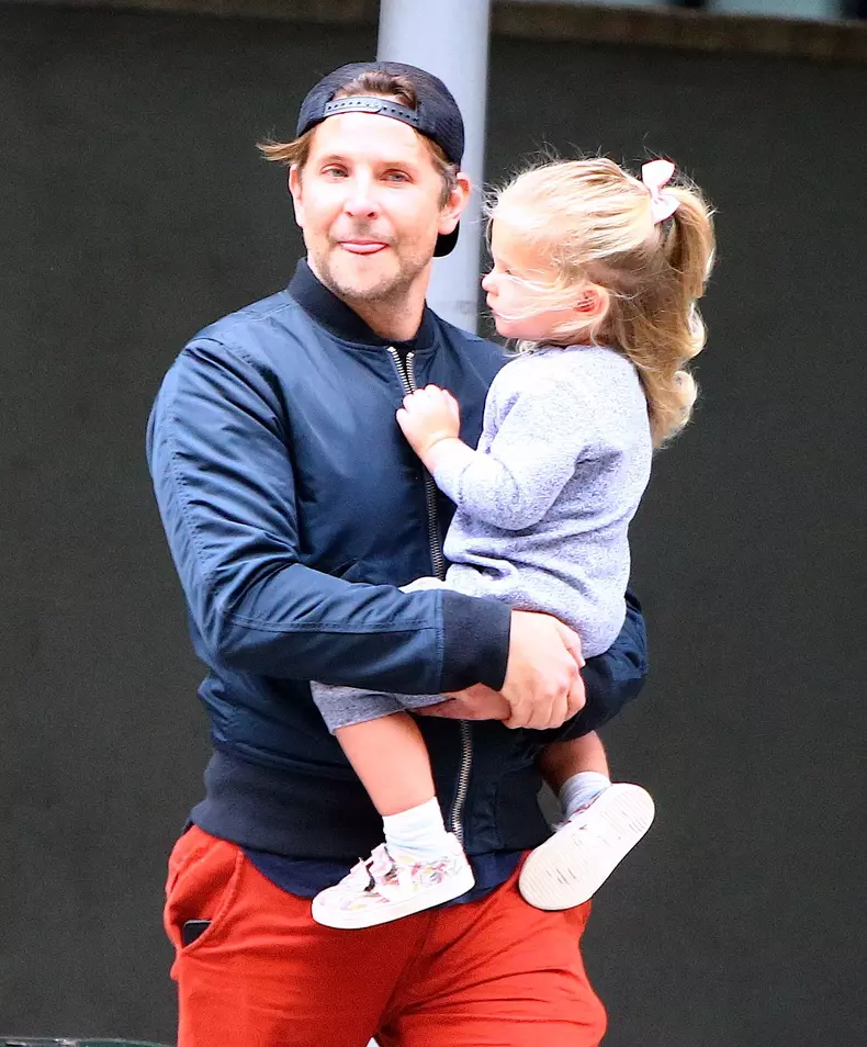 Bradley Cooper And Daughter Sighting - NYC