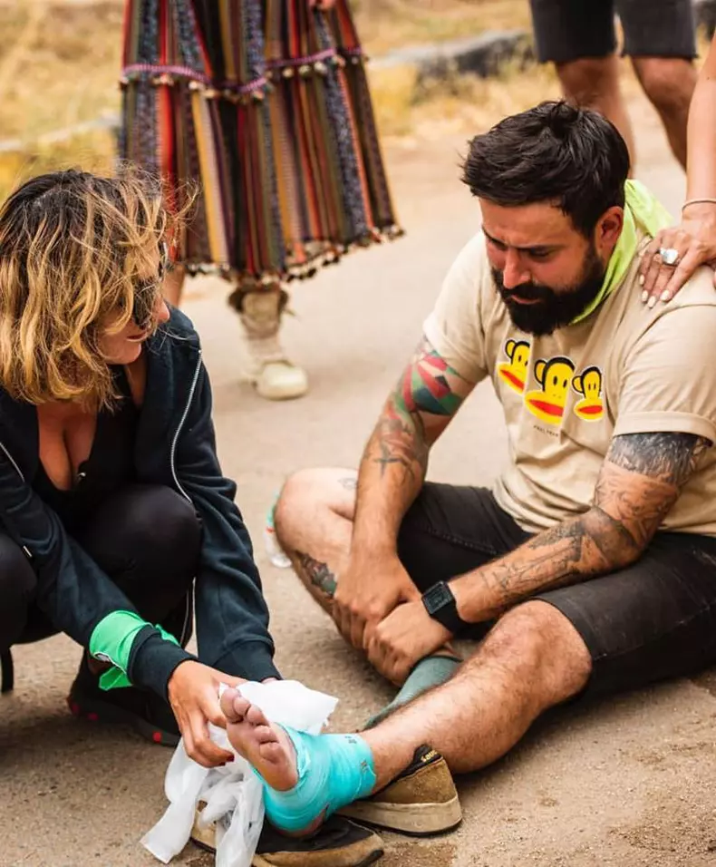 Ana Morodan l-a accidentat pe Oase in Asia Express!