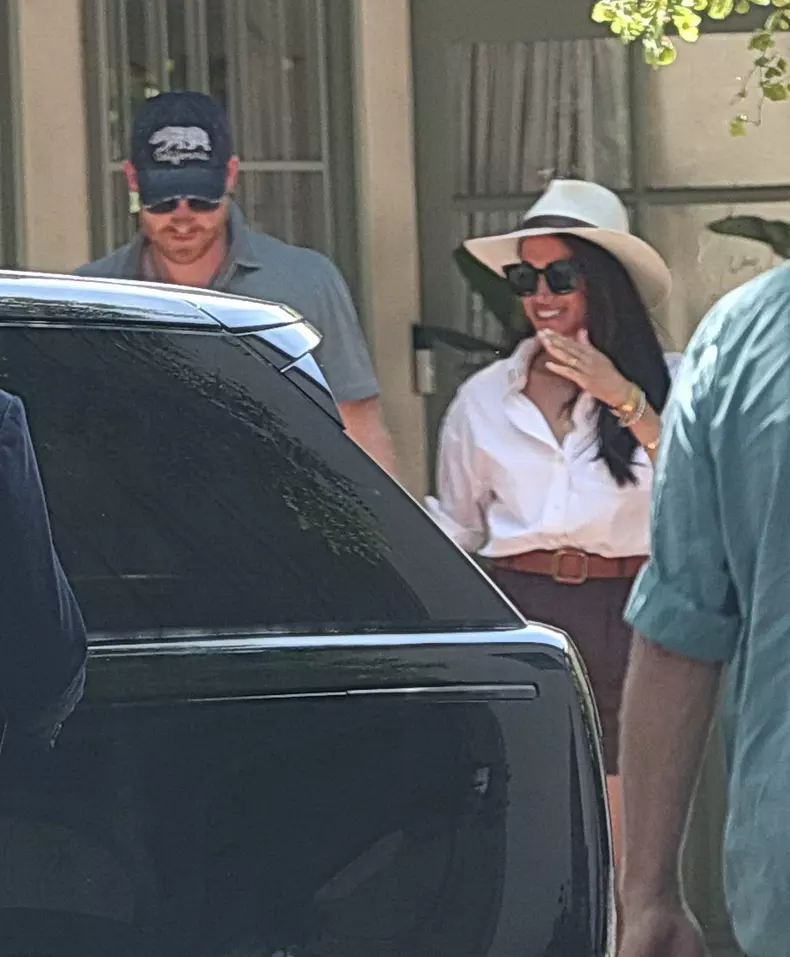 *PREMIUM-EXCLUSIVE* Meghan Markle is all smiles during outing with Prince Harry amid ongoing speculation about the couple's deals and future income potential.
