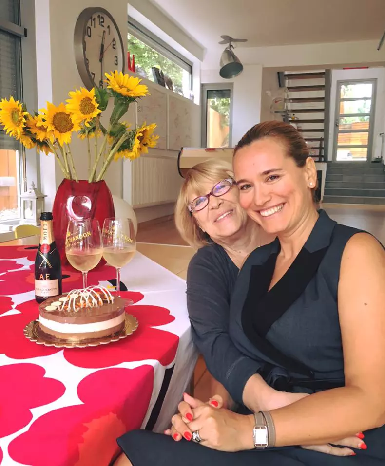 Andreea Esca si mama ei