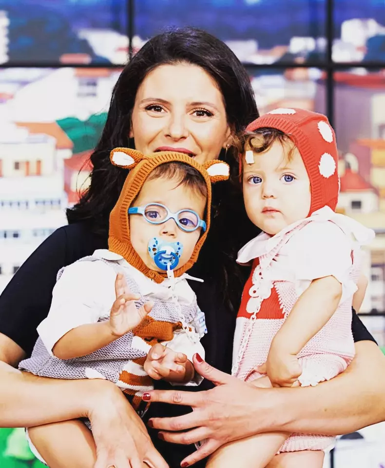 Ramona Păuleanu Adrian Cuculis copii gemeni Alexandra Luca