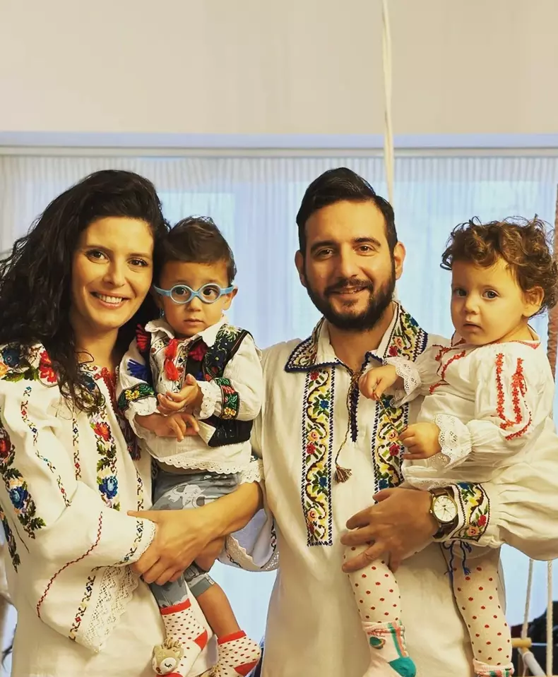 Ramona Păuleanu Adrian Cuculis copii