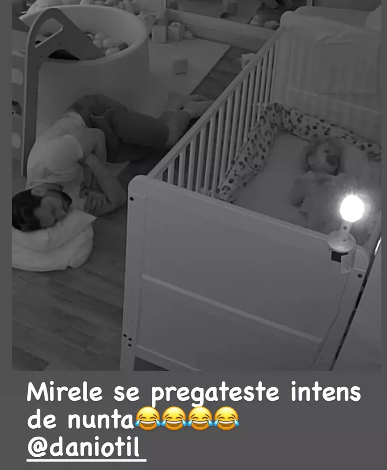 Dani Oțil copil Tiago ziua nunții