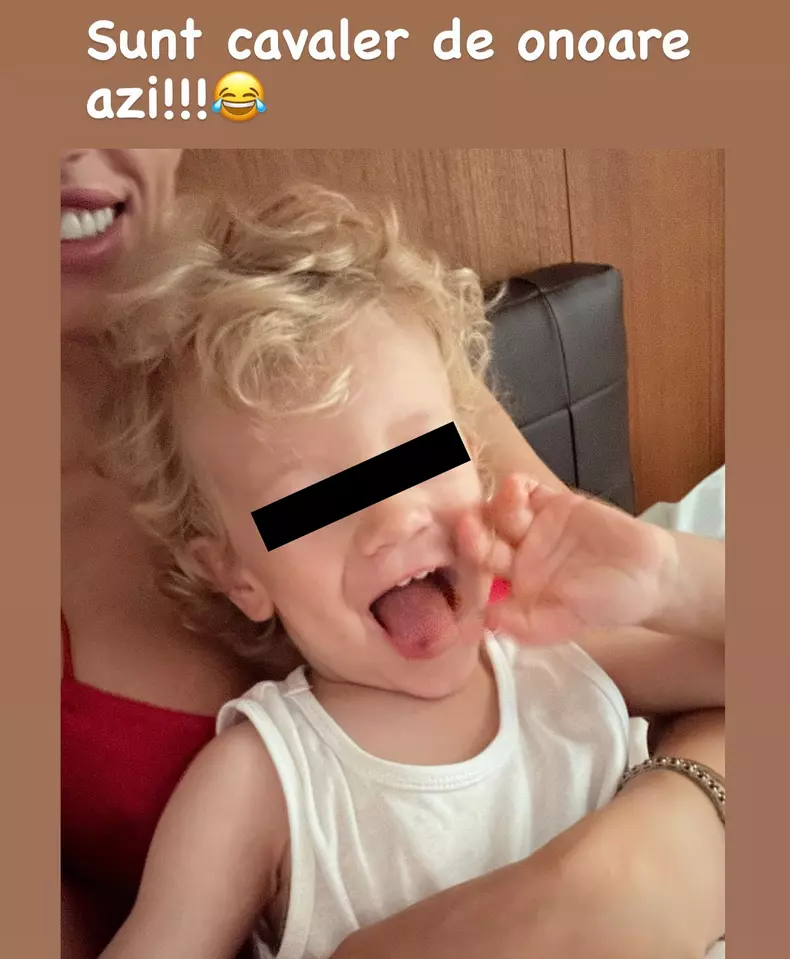 Dani Oțil Gabriela Prisăcariu copil