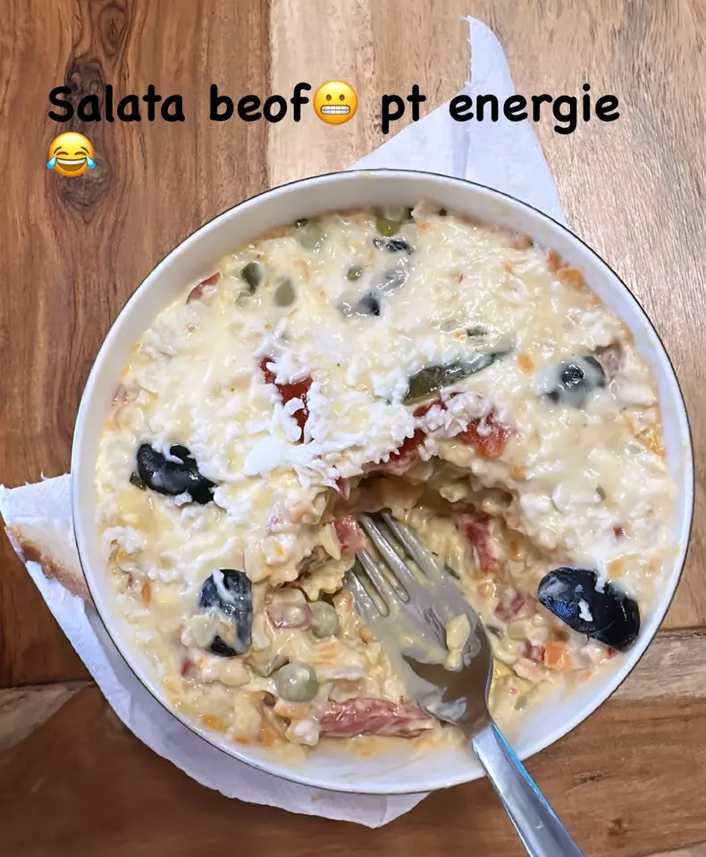 Gabriela Prisăcariu Dani Oțil nuntă salată boeuf
