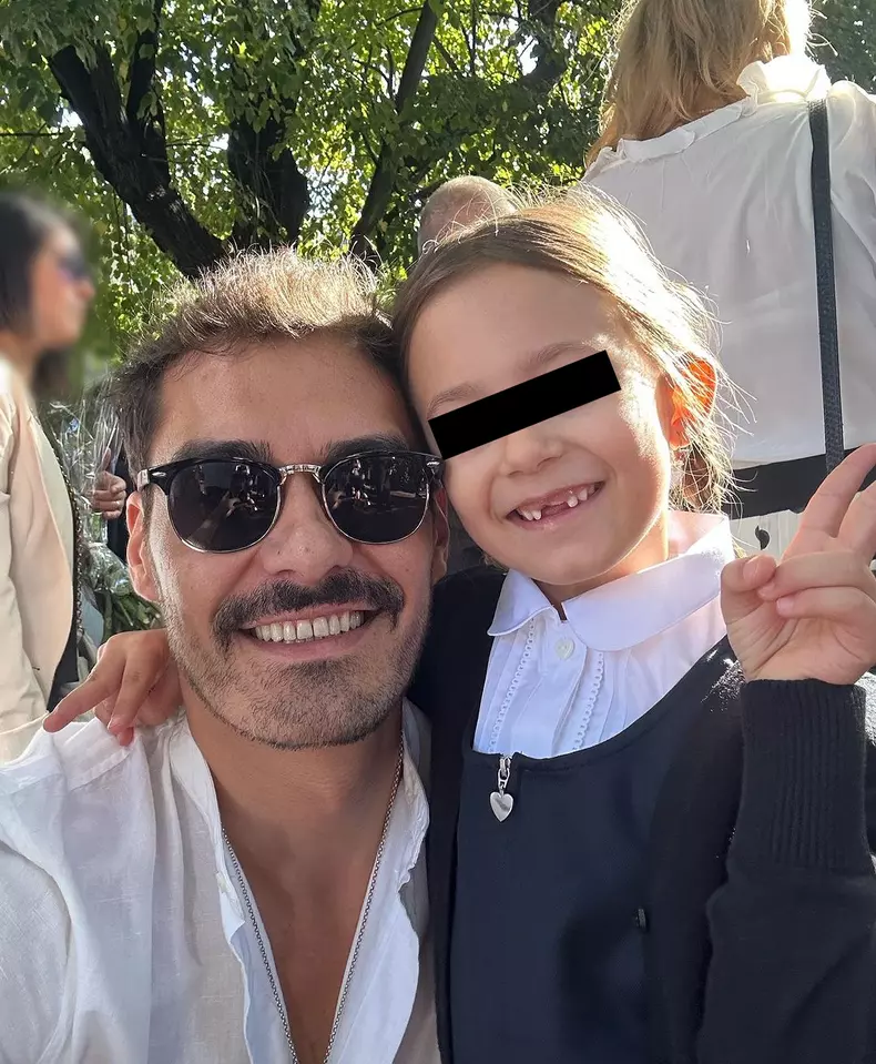 Andreea Bălan George Burcea prima zi de școală fiice