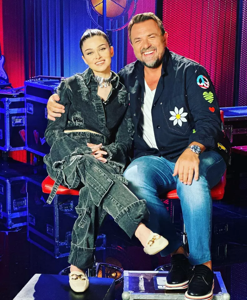 horia brenciu si theo la Vocea