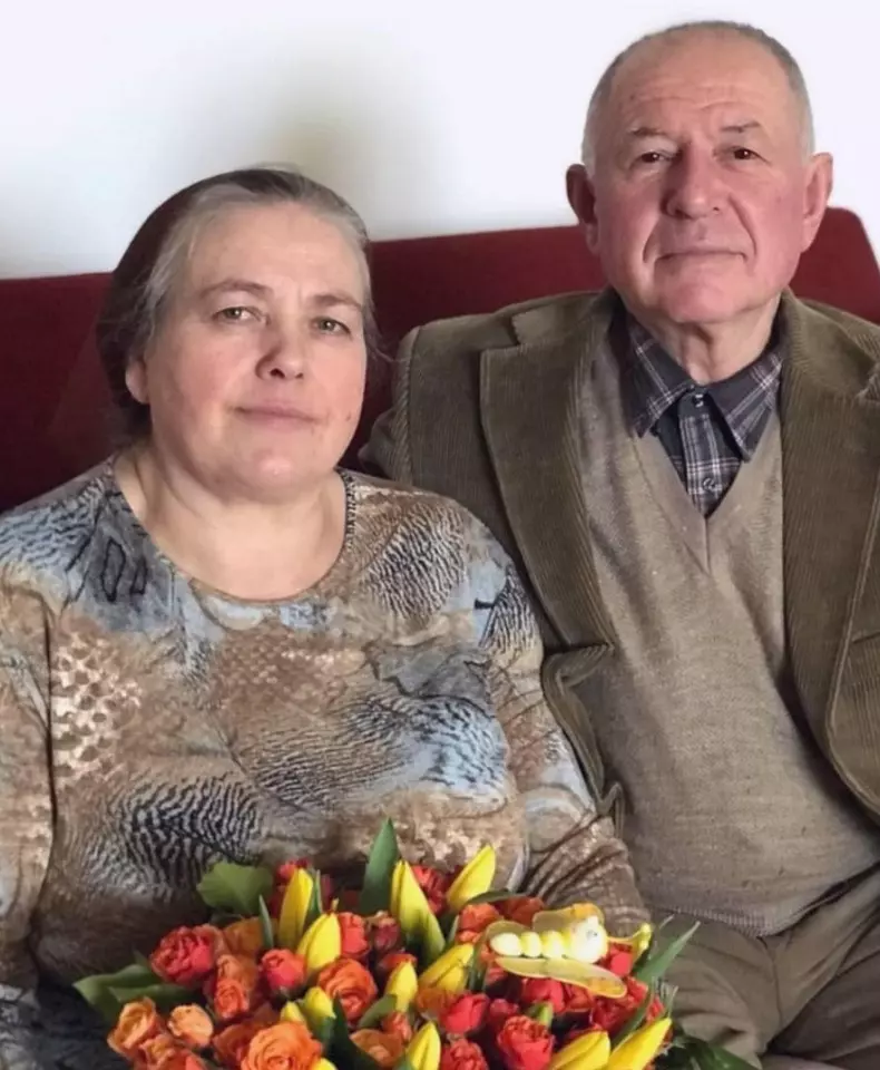 Părinții Lidiei Buble, Rahela și Viorel Buble