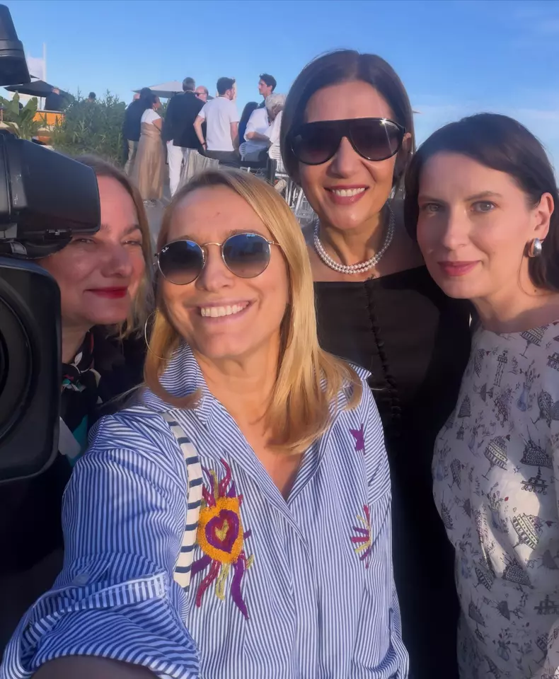 Andreea Esca si Amalia enache Cannes