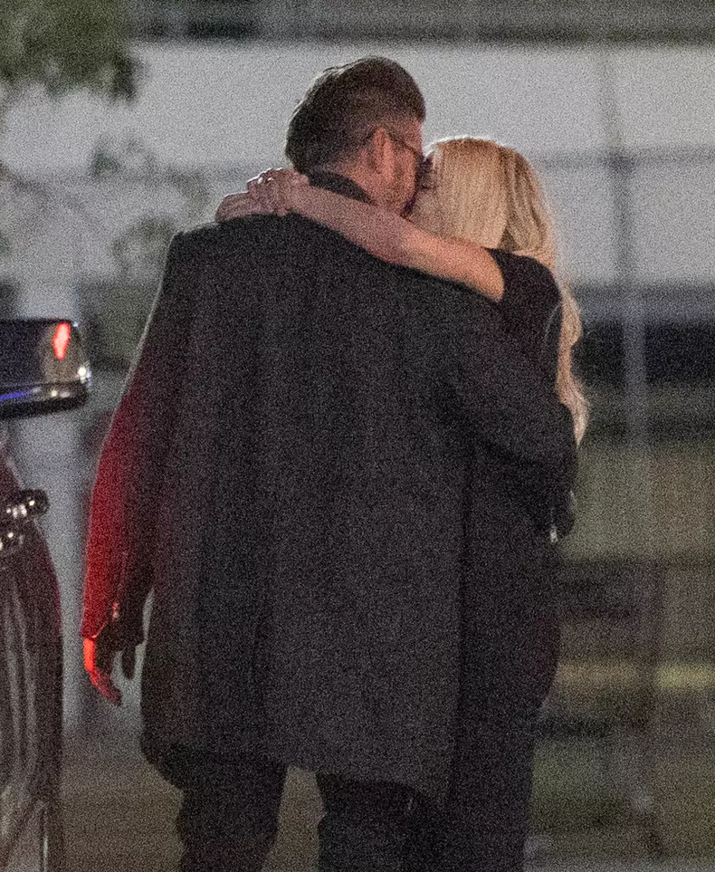 EXCLUSIVE: PREMIUM EXCLUSIVE RATES APPLY: Tori Smooching! Tori Spelling KISSES Ryan Cramer After PDA Filled Late Night Date In Downtown LA Following Split From Husband Dean McDermott