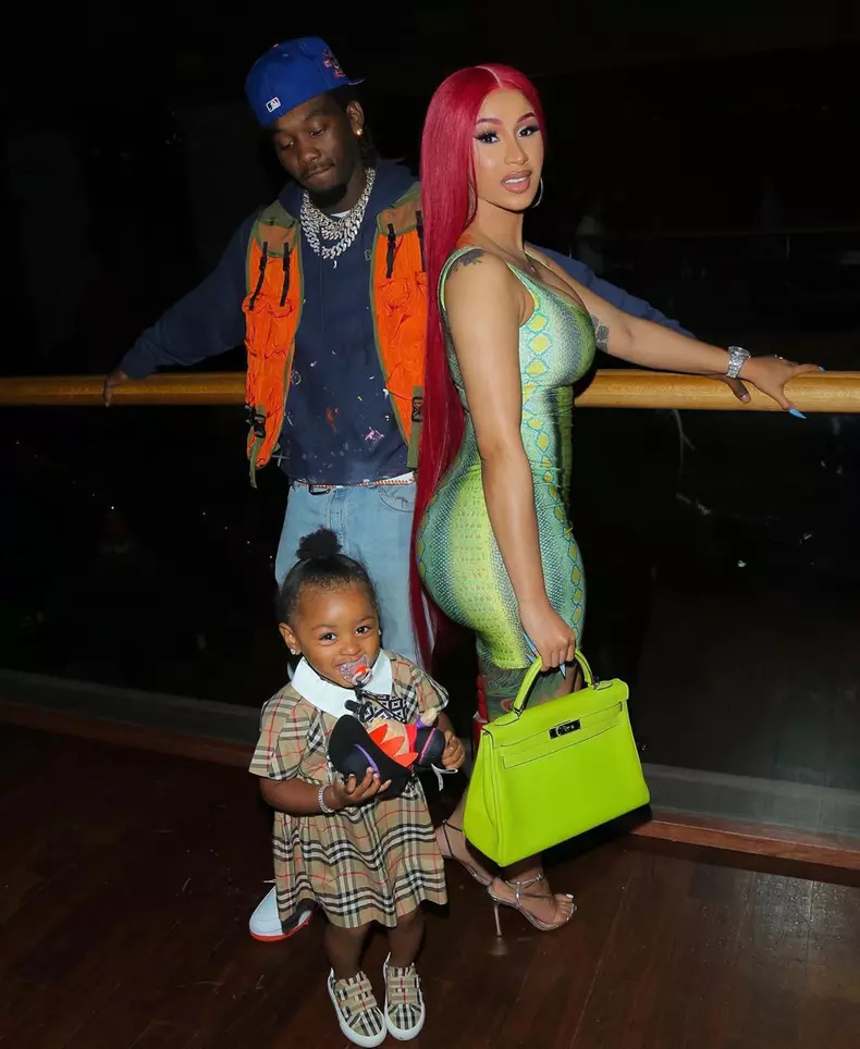 Cardi B, Offset și fiica lor Kulture