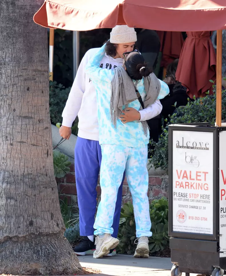 EXCLUSIVE: Vanessa Hudgens and Cole Tucker Lunch Date in Los Angeles
