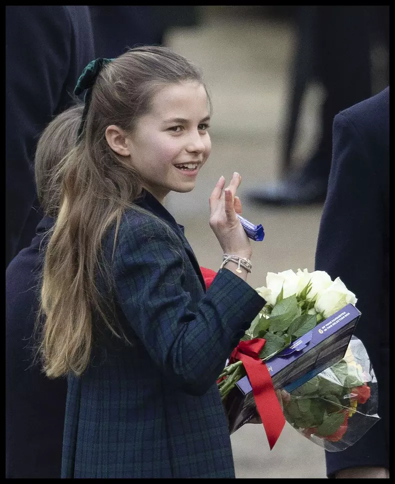UK Royals at Christmas Day church service