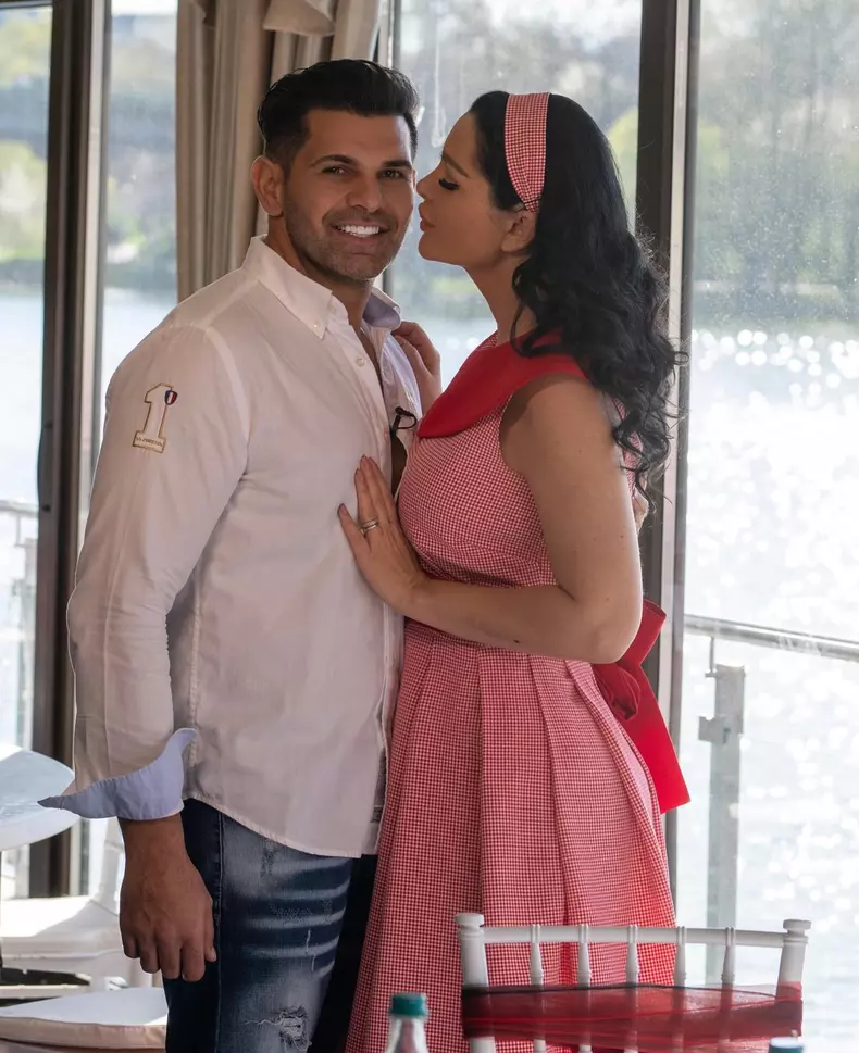 Brigitte si sotul sau