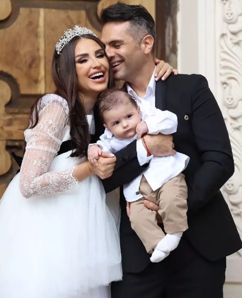 Roxana Blagu, Andrei Badiu și fiul lor Sasha